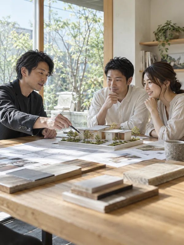 住宅の設計打ち合わせ